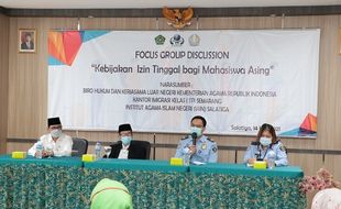 FGD IAIN Salatiga Bahas Regulasi dan Perizinan Mahasiswa Asing