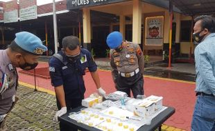 Puluhan Anggota Polres Grobogan Jalani Tes Urine, Hasilnya…