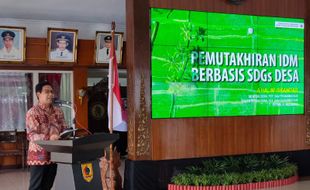 Data SDGs Desa Modal Mengatasi Kemiskinan di Wonogiri