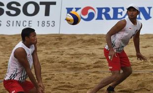 Tim Voli Pantai Indoneasia Berebut Tiket ke Olimpiade Tokyo