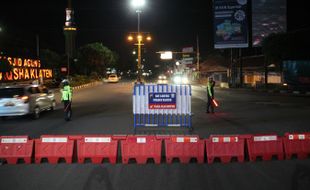 Penyekatan Jalan Klaten Diperluas Ke Simpang 4 Pasar Totogan, Ternyata Ada Tujuan Khusus