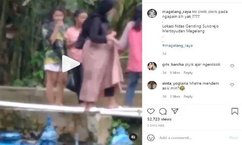 Video Sekelompok Gadis ABG Ini Bikin Miris Warganet