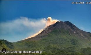 Hari Ini Awan Panas Gunung Merapi Teramati Sejauh 1,2 Km