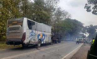 Ini Identitas 11 Penumpang Bus Sumber Selamat yang Luka