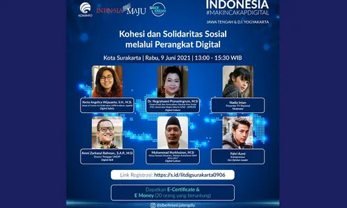 Lewat Gerakan Nasional Literasi Digital 2021, Kemkominfo Ajak Masyarakat Melek Digital