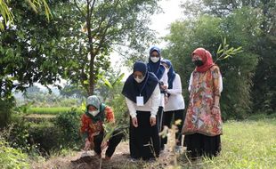 Dukung Program Green Wasathiyah Campus, Mahasiswa Tadris IPA IAIN Salatiga Adakan Penghijauan