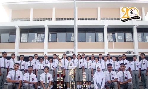 SMA Unggul Del Toba Samosir Jadi SMA Swasta Terbaik se-Indonesia