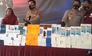 Komplotan Pencuri Lintas Daerah Gasak Ratusan HP Akhirnya Ditembak Polisi