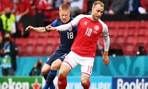 Christian Eriksen Kolaps, Denmark Vs Finlandia Dihentikan