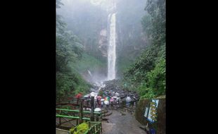 Wisata Grojogan Sewu Tawangmangu Buka Kembali Mulai Besok Lur...