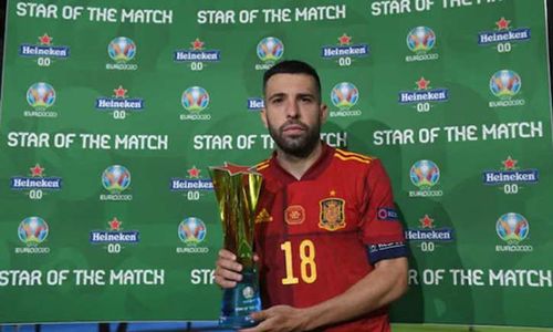 Jordi Alba Pemain Terbaik, Berikut Fakta-Fakta Menarik Spanyol Vs Polandia