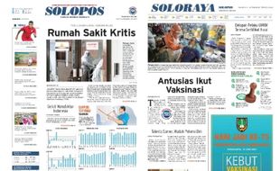 Solopos Hari Ini: Rumah Sakit Kritis