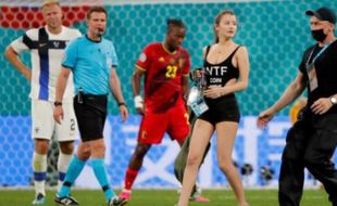 Aha…Suporter Cantik Ikut “Main” saat Finlandia Vs Belgia