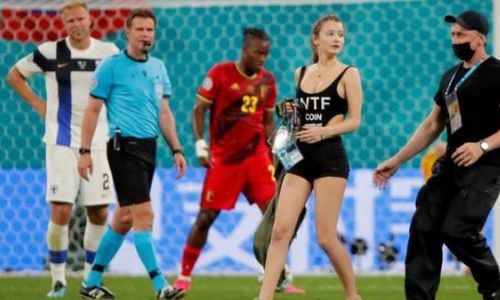 Aha…Suporter Cantik Ikut “Main” saat Finlandia Vs Belgia