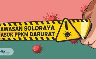 3 Wilayah Soloraya Ikut PPKM Darurat, Dilarang Jajan di Tempat