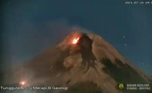 Ada Kebakaran di Lereng Gunung Merapi, Ini Penjelasan BPPTKG