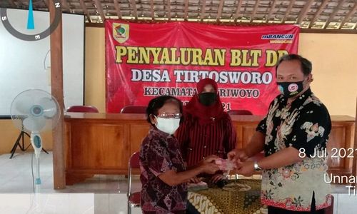 Alhamdulillah! BLT DD di Wonogiri Bisa Cair pada Masa PPKM Darurat