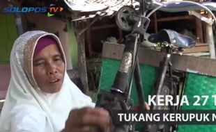 Yuk Kembali Teladani Ketekunan Bakul Kerupuk Klaten Naik Haji