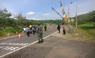 Jangan Tertipu Lur, Tak Ada Pos Polisi Bukan Berarti Tak ada Penyekatan di Wonogiri