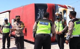 Warga Jatisrono Wonogiri Jadi Korban Kecelakaan Bus Terguling di Tol Pemalang