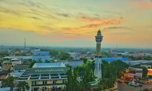 Duh! Jelang Ramadan, Atap Masjid Agung Pati Masih Bocor