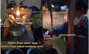 Viral, Pedagang Wedang Ronde di Solo Ini Mirip Jackie Chan