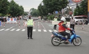 Polresta Banyumas Perketat Aktivitas Masyarakat di Purwokerto