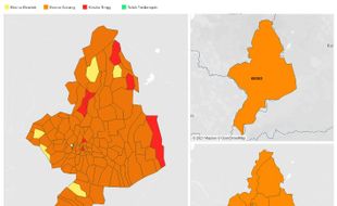 Tinggal Delapan Desa di Kudus Berstatus Zona Merah