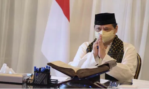 Menko Airlangga Hartarto Ajak Habib dan Ulama Sukseskan Protokol Kesehatan