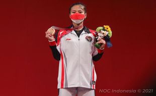 Bonus Rp1,1 Miliar Menanti Windy Cantika setelah Raih Perunggu Olimpiade Tokyo 2020