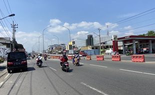 Penyekatan Jalan Karanganyar Diperpanjang, Flyover Palur Masih Ditutup