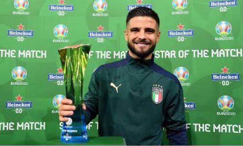 Kunci Kemenangan Italia, Lorenzo Insigne Star of The Match