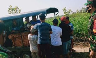 Petani Jenar Sragen Ditemukan Meninggal Tergeletak di Kebun Tebu