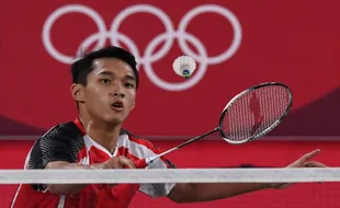 Jonatan Christie Gagal Ikuti Anthony Ginting ke Perempat Final Olimpiade Tokyo 2020