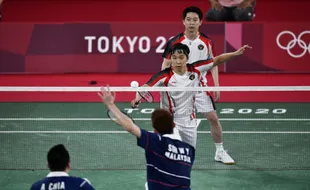 Dikalahkan Malaysia, Marcus/Kevin Gagal ke Semifinal Olimpiade Tokyo 2020