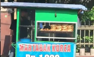 Viral Jajanan Gerobakan Martabak Korea di Solo, Harganya Murah Cuma Rp1.000