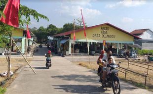 Lancar Jaya, 297 Pedagang Trotoar Lapangan Merdeka Akhirnya Pindah ke Pasar Desa Delanggu Klaten