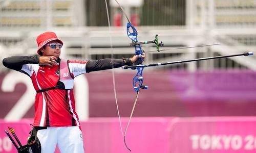 Ketat Lawan AS, Riau Ega Terhenti di 16 Besar Panahan Olimpiade Tokyo 2020