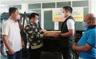 Luar Biasa, Paguyuban Peternak Ayam Kendal Sumbang Telur Ayam untuk Nakes