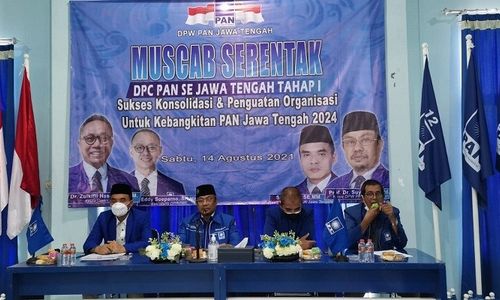 PAN Jateng Gelar Muscab Serentak Secara Virtual