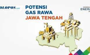 Peta Potensi Gas Rawa Jawa Tengah