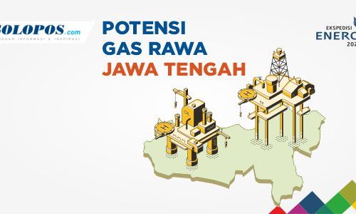 Peta Potensi Gas Rawa Jawa Tengah