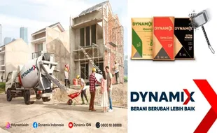 Dynamix Hadirkan Tiga  Pilihan Produk Semen Sesuai Kebutuhan