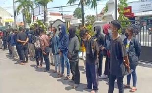 Hendak ke Madiun, Puluhan Pesilat dari Berbagai Daerah Diamankan Polisi