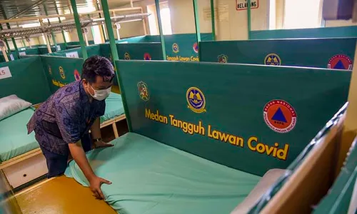 Siswa SMA SMK Sleman Positif Covid-19 Dirawat di Isoter Jogja