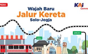 Wajah Baru Jalur Kereta Solo-Jogja