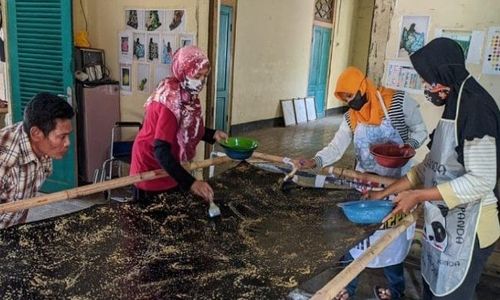 Batik Ciprat, Motif Baru dari Para Penyandang Disabilitas