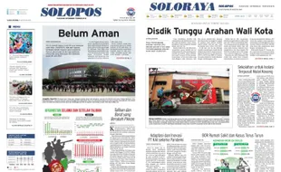 Solopos Hari Ini: Mulai dari Kasus Harian Covid-19 yang Turun Sampai Berubahnya Sikap Uni Eropa Kepada Taliban