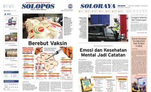 Solopos Hari Ini: Berebut Vaksin