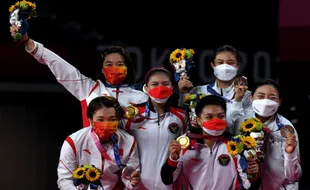 Klasemen Akhir Bulu Tangkis Olimpiade Tokyo 2020, Indonesia Posisi 3 Besar